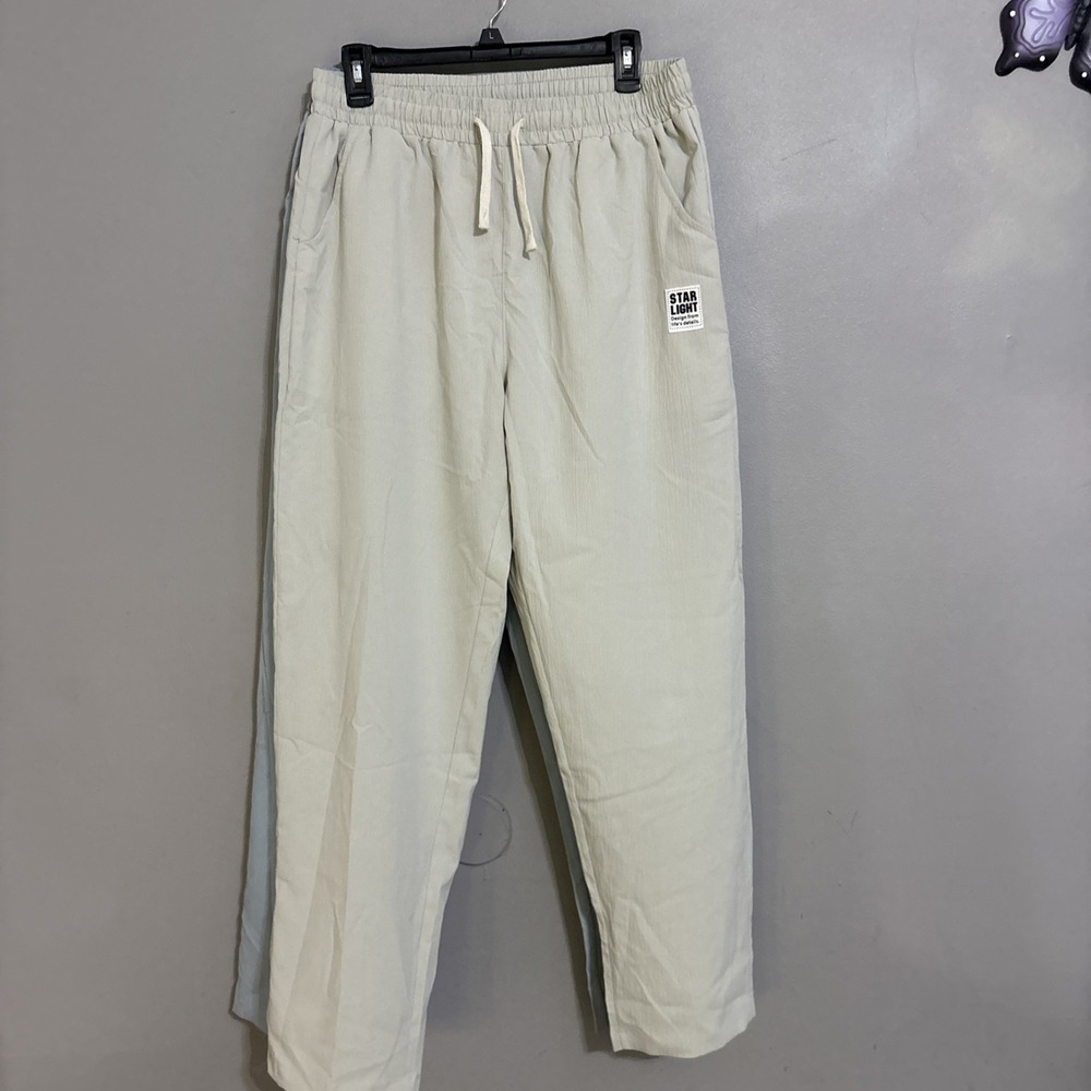 Lot Of 3 Star Light Women's Cargo Pants Cotton/Spandex Elastic Waist Pockets Lg - Picture 11 of 12